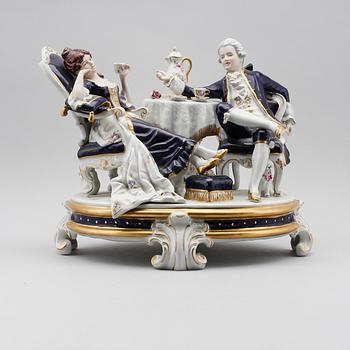 FIGUR, porslin, Royal Dux, 1900-talets mitt.