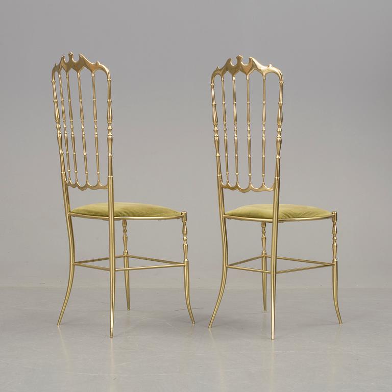 STOLAR, ett par, Chiavari, 1900-tal.