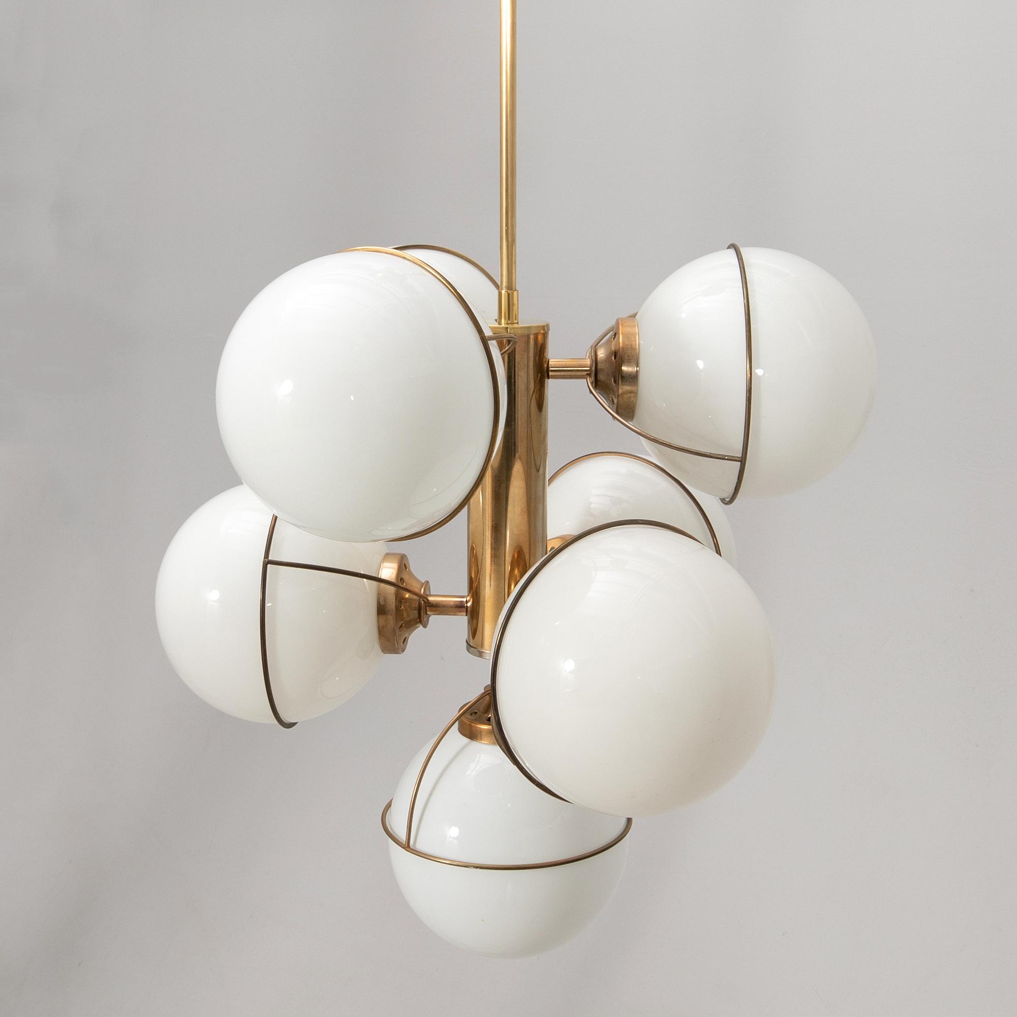 Ceiling lamp Lyktan, late 20th century.
