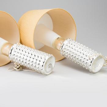 BORDSLAMPOR, ett par, Helena Tynell, Luxus, formgivna 1968.