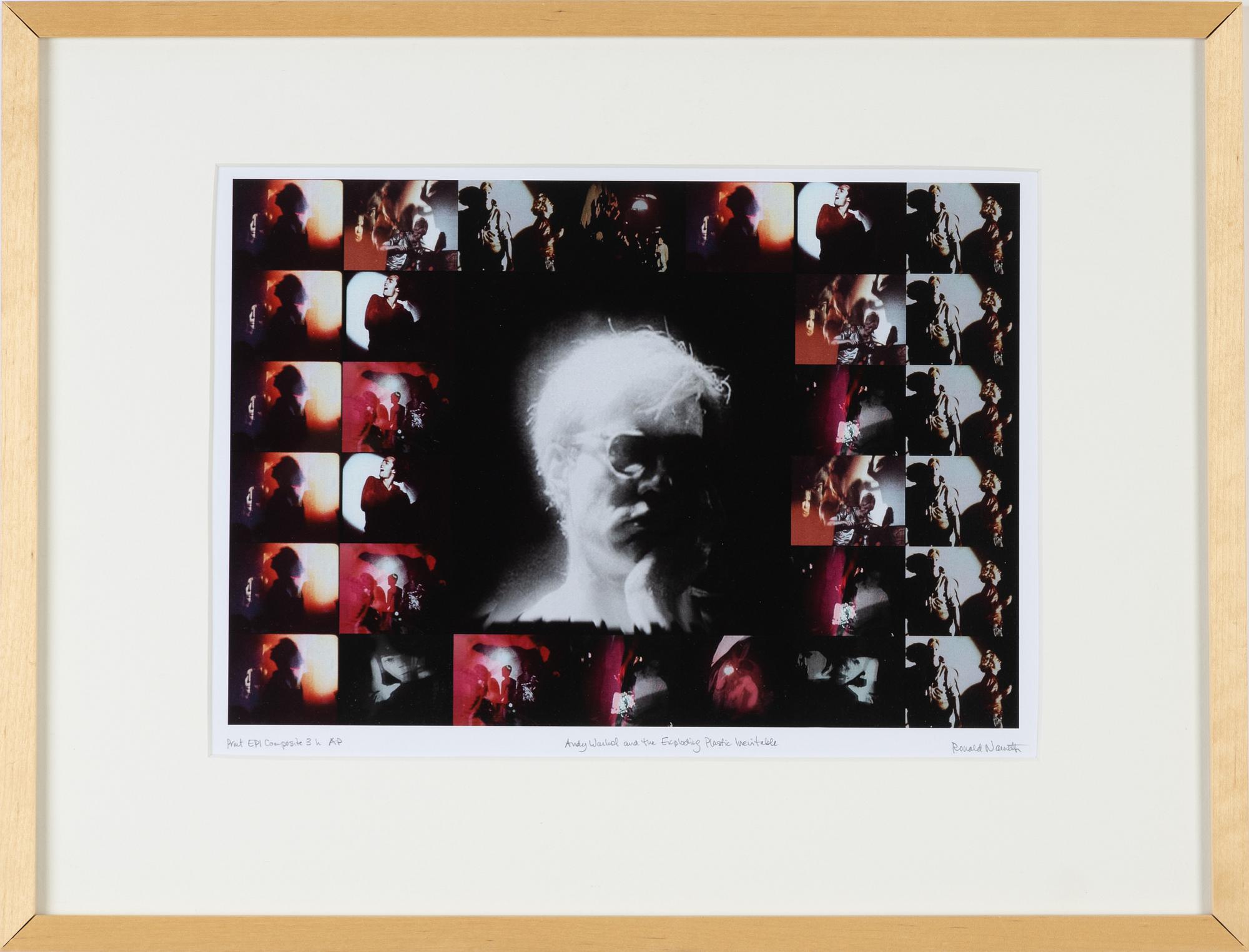 Ronald Nameth, photograph from Exploding Plastic Inevitable signed and numbered AP.
