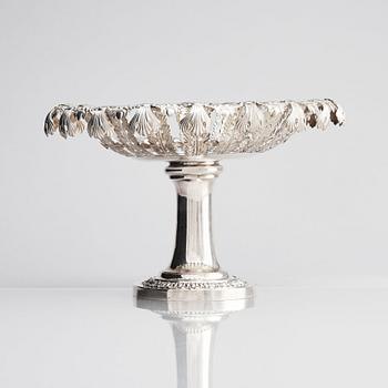 Adolf Zethelius, tazza, silver, Stockholm 1831.