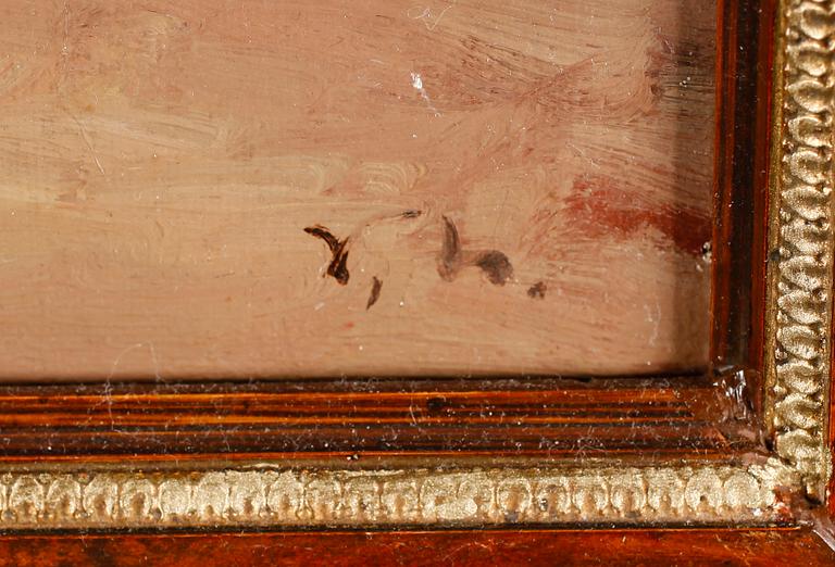 VIKTOR LINDBLAD, olja på duk, monogramsignerad.