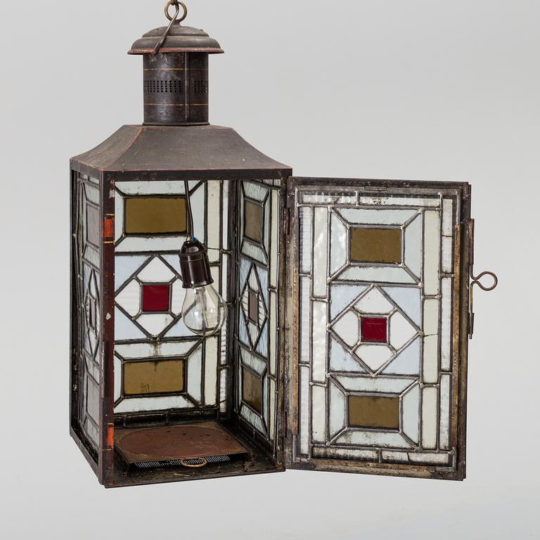 A late 19th cneuty lantern.