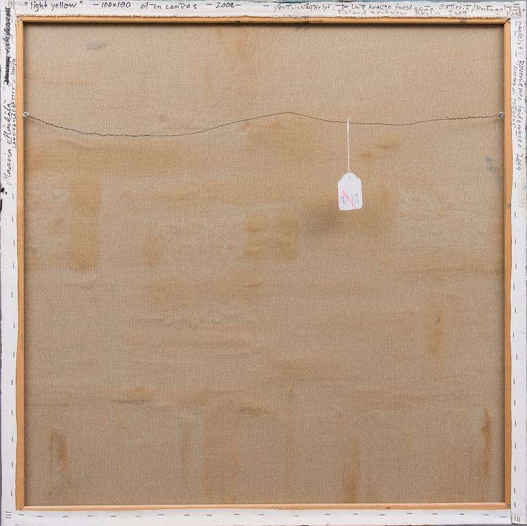 MAARIA MÄRKÄLÄ, "SARJASTA LÄNSIVÄYLÄ PÄÄTTYY - LIGHT YELLOW".