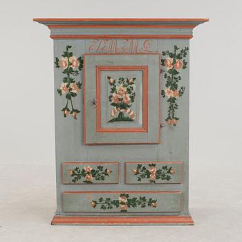 HÄNGSKÅP, Forsa/Hög, Hälsingland, 1800-tal.