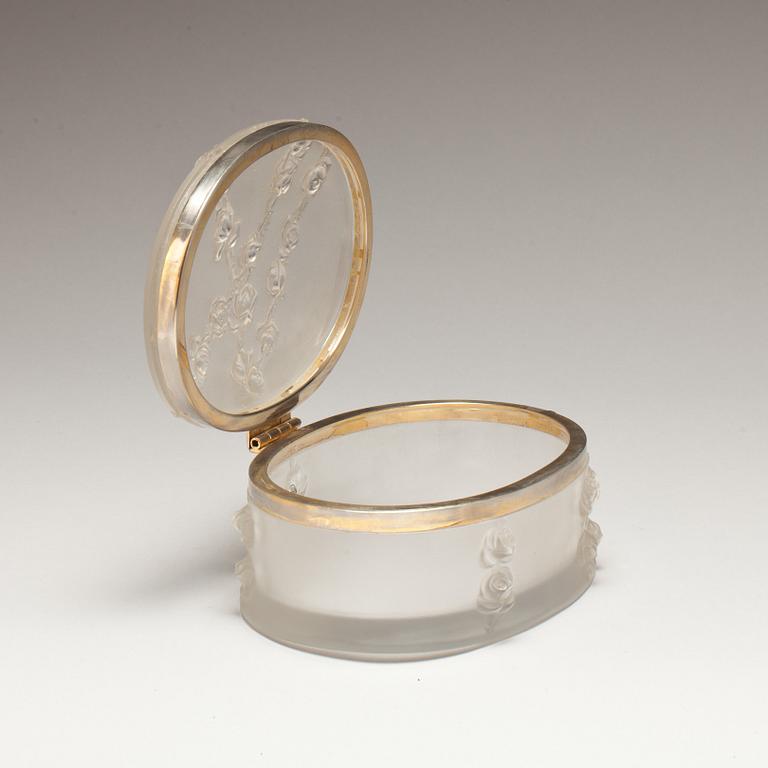 ASK MED LOCK, glas. Lalique France.