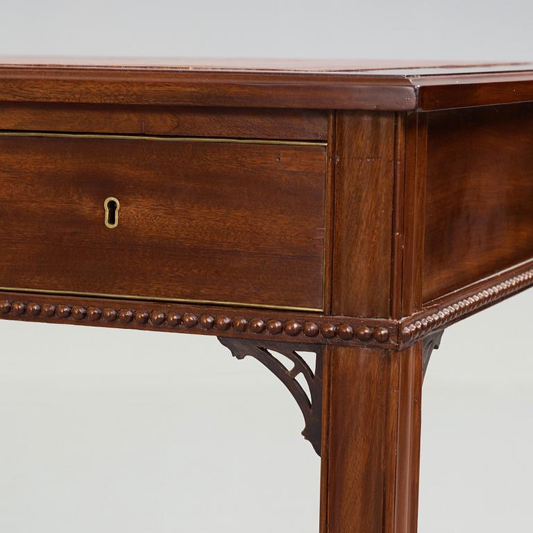 A late Gustavian late 18th century partners desk.