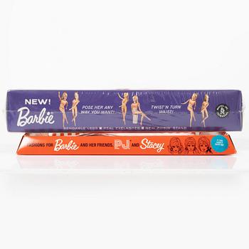 Barbie doll, "Barbie Twist n Turn", 1966, in unopened packaging, with clothes, Mattel, 1960s.