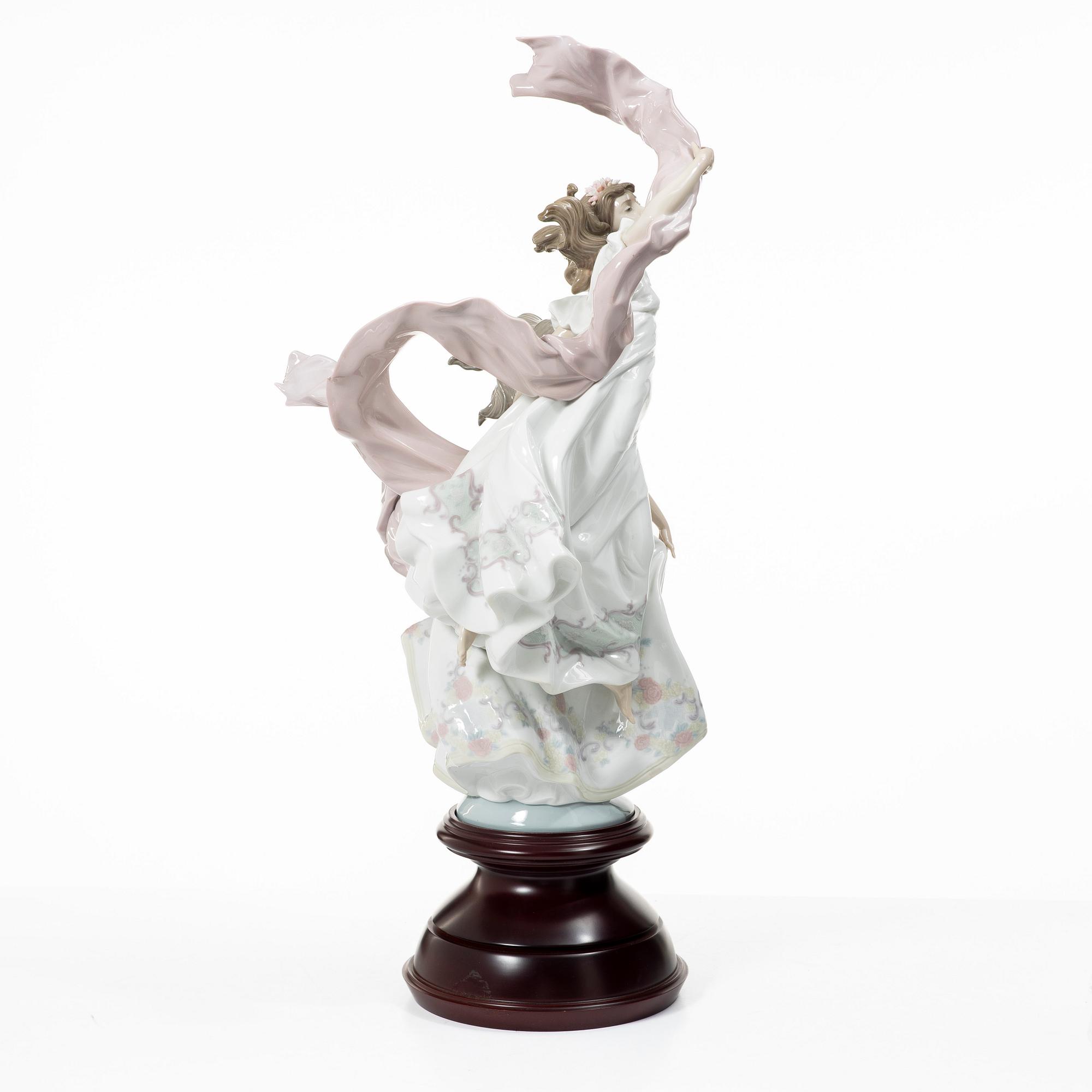 Lladró, figurin, "Allegory of Liberty", Spanien.