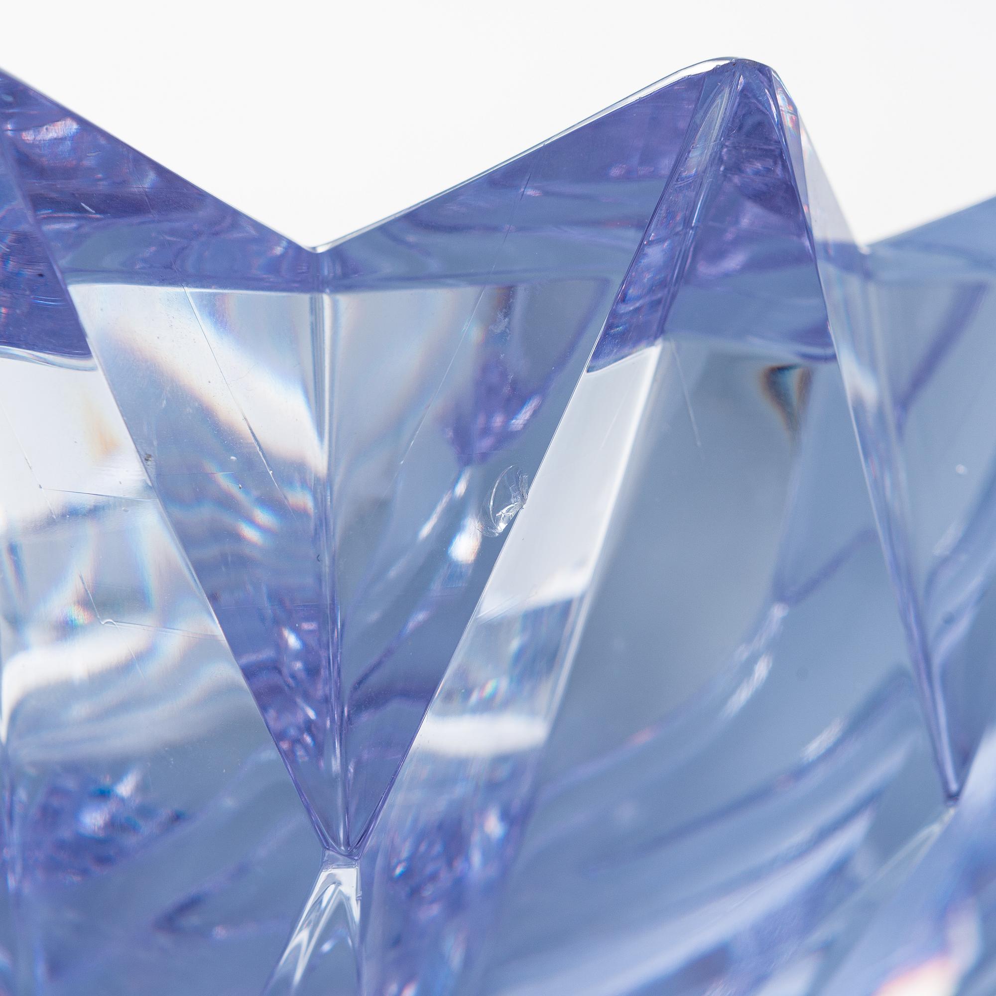 Aimo Okkolin, A 'Water lily' bowl, signed Aimo Okkolin Riihimäen Lasi Oy.