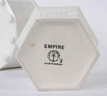 YTTERFODER, 1+1+2(+1), porslin, prins Eugens "Waldemarsudde". Gustafsberg.