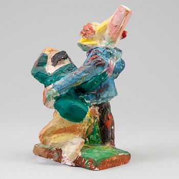 TOMMY ÖSTMAR, sculpture in painted plaster signed and numbered 1/5 dated 1974.