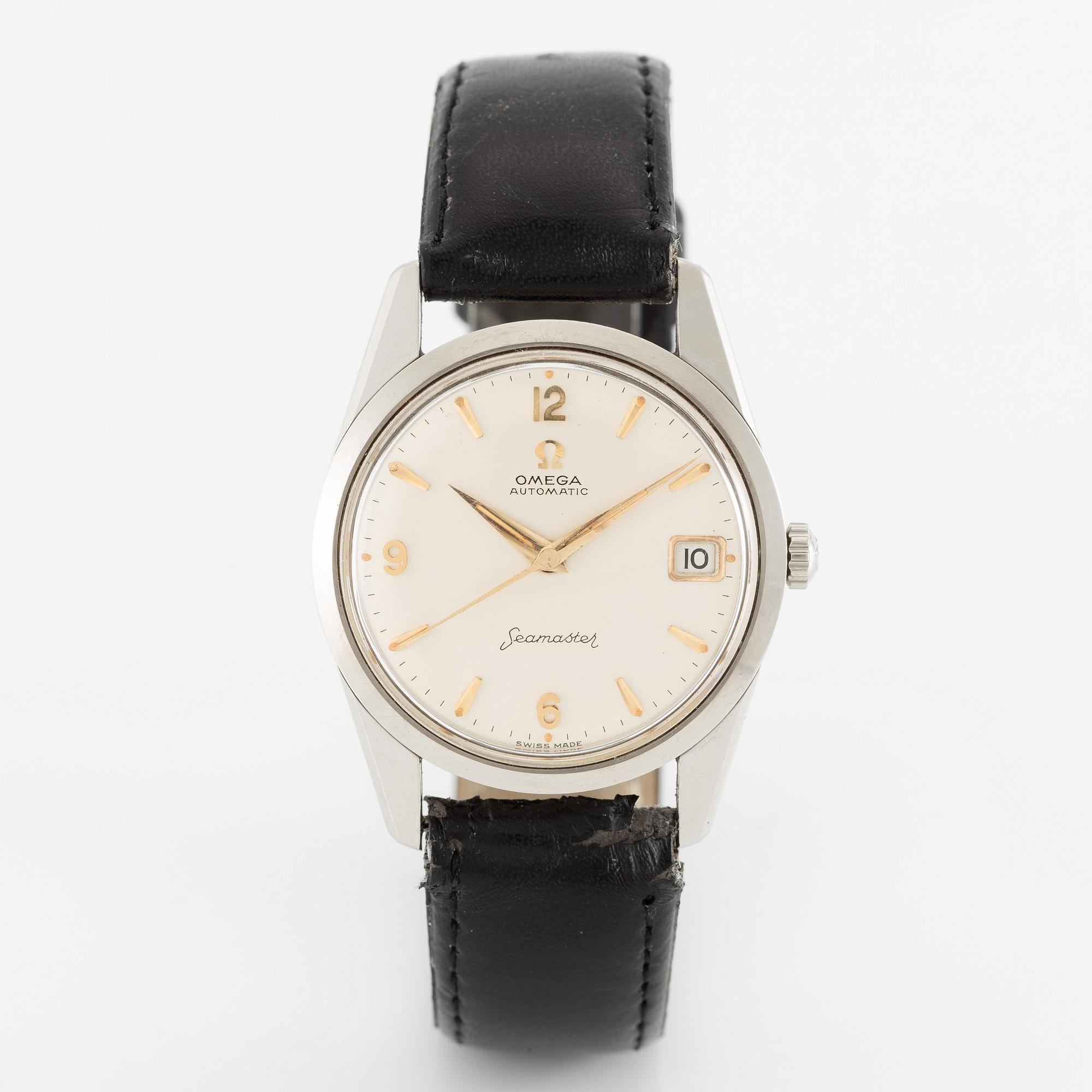 Omega, Seamaster, wristwatch, 34 mm.