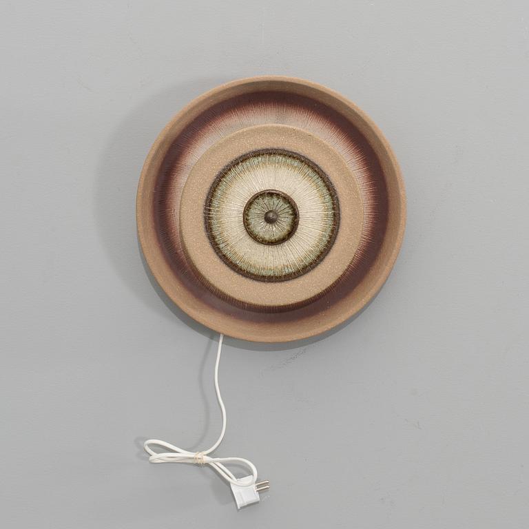 A Söholm wall lamp, later part of the 20th century.