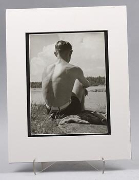 Emil Heilborn · HEILBORN, EMIL. Fotografi, studiostämpel a tergo.