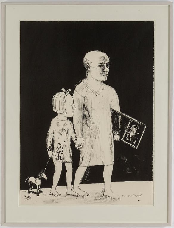 LENA CRONQVIST, portfolio with 30 lithographs in colour, signed 112/170.