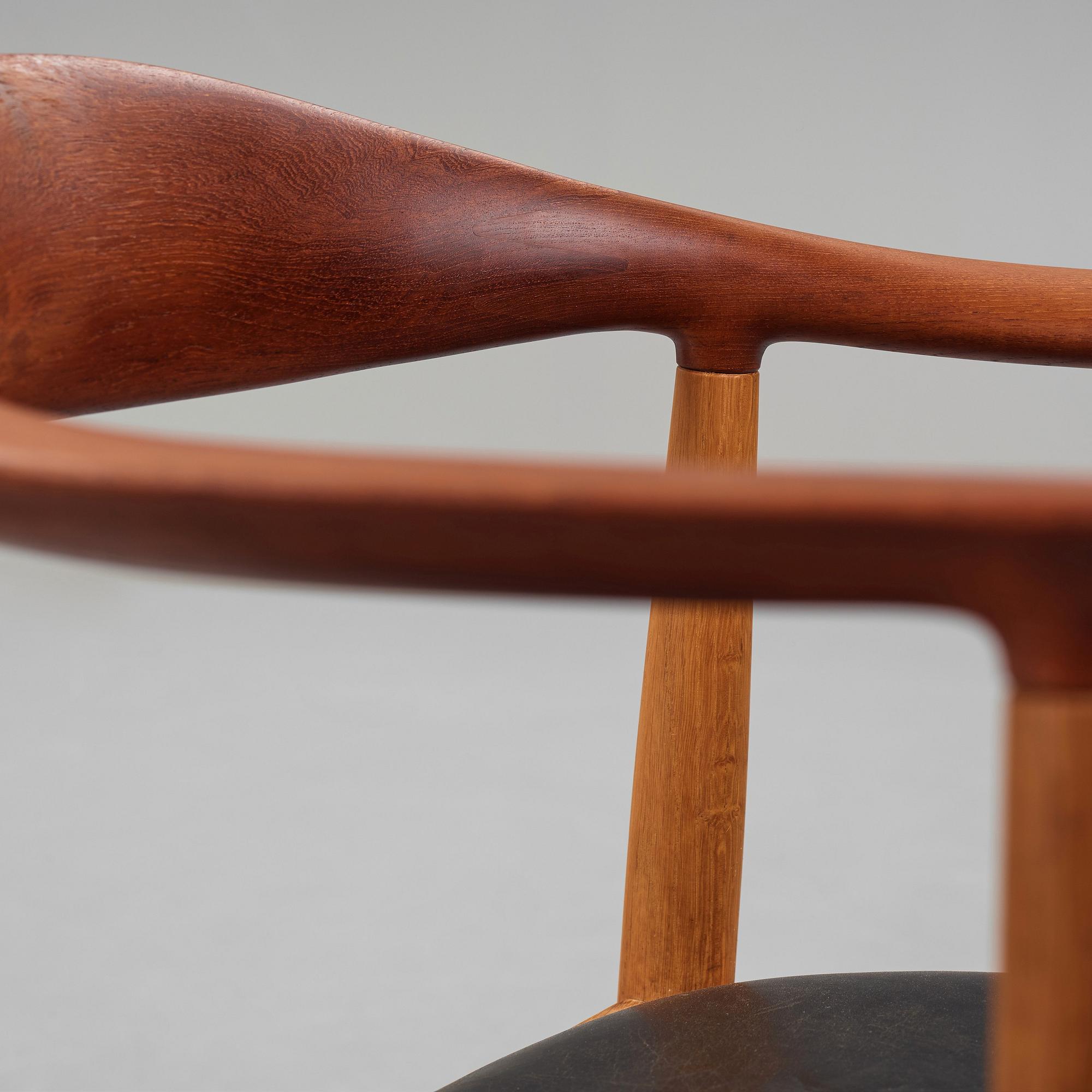 HANS J WEGNER, "The Chair", JH 503, Johannes Hansen,  Danmark 1950-tal.