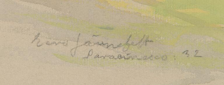Eero Järnefelt, Landskap från Italien.