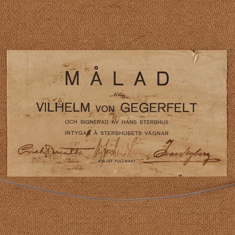 Wilhelm von Gegerfelt, Motif from Torekov.