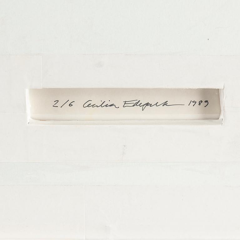 CECILIA EDEFALK, offset, signed Cecilia Edefalk, dated 1989 and numbered 2/6 on verso.