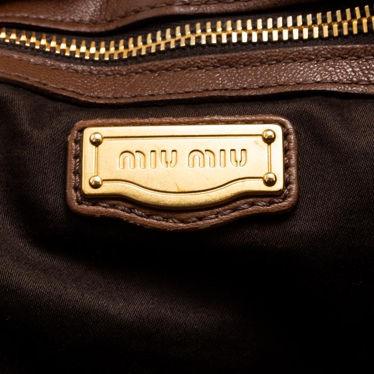 MIU MIU, väska "Matelasse".