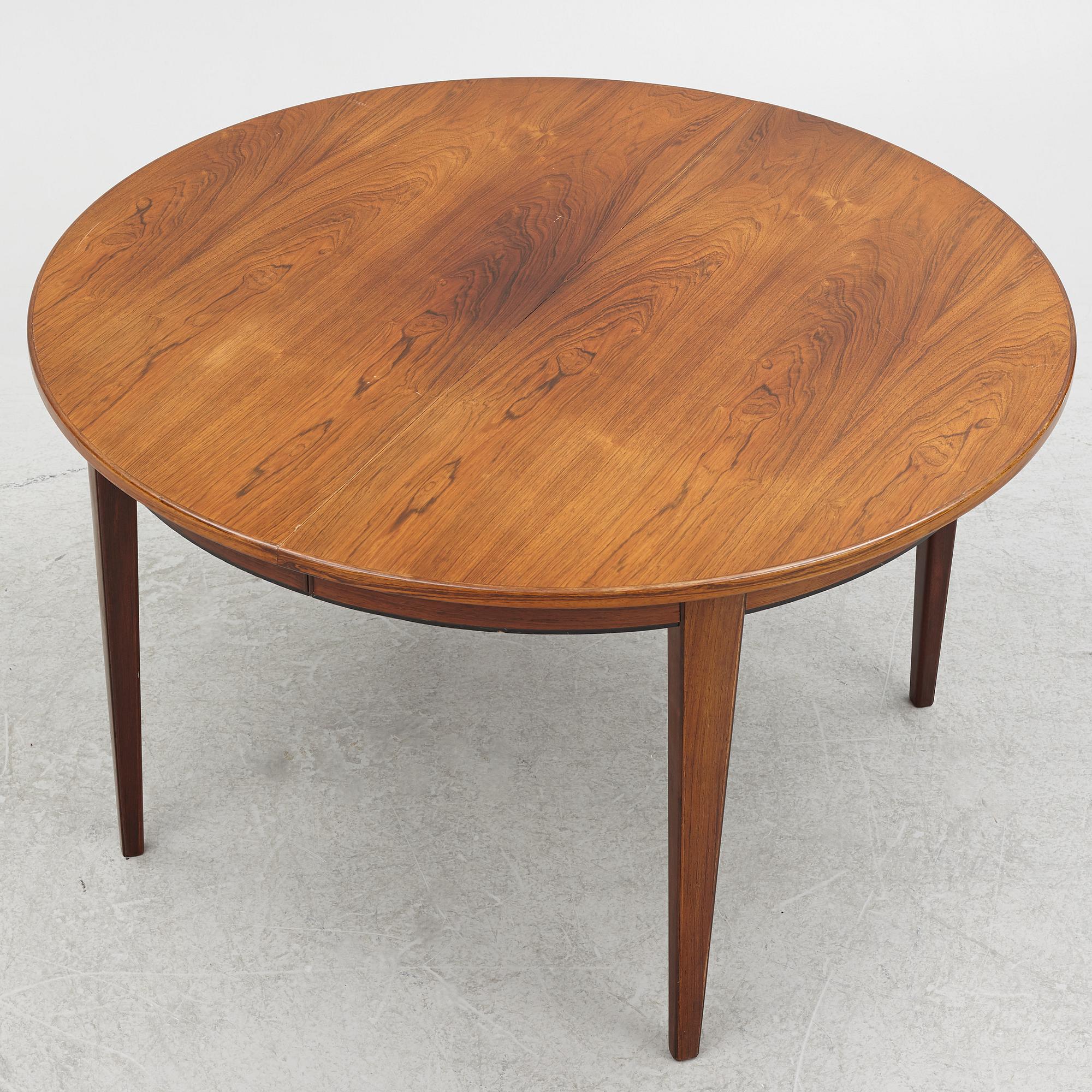 Omann Jun, matbord, "modell 55", Danmark, 1960/1970-tal.