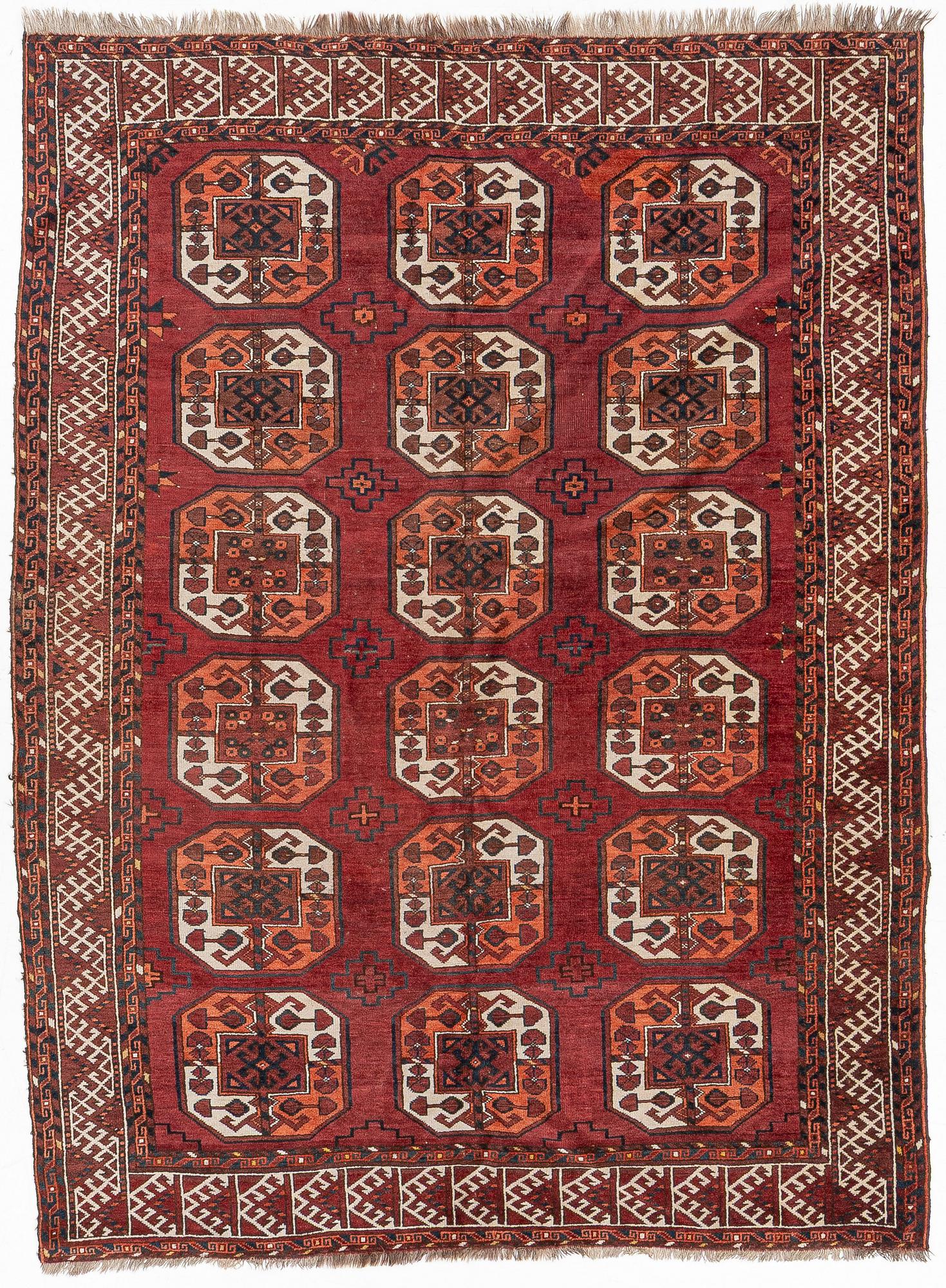 Matta, Ersari, ca 205 x 198 cm.