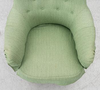 Carl Malmsten, armchair, "Samsas", second half of the 20th century.