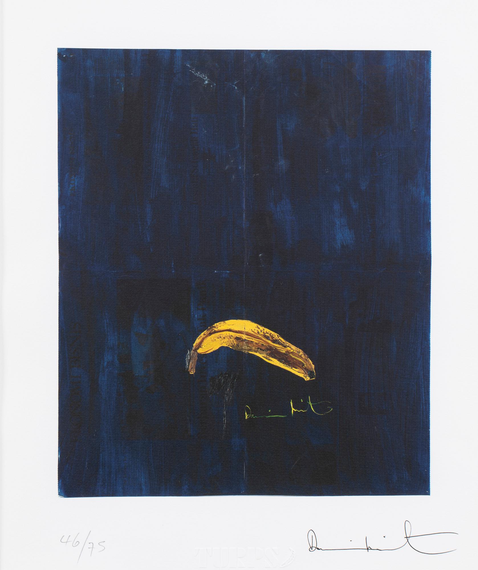 Damien Hirst, "Turps Banana", 2011.