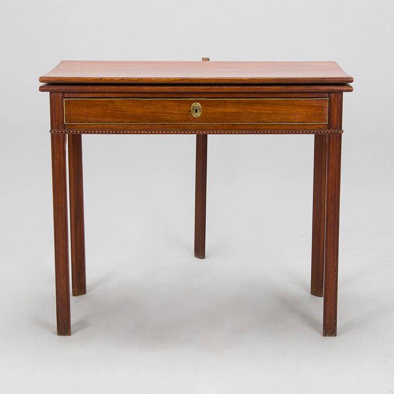 Pelipöytä, Ruotsi 1700-luvun loppu.