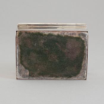 an early 20th century silver box by K Andersson Stockholm.