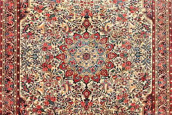 A Bidjar rug, old, a. 200 x 145 cm.