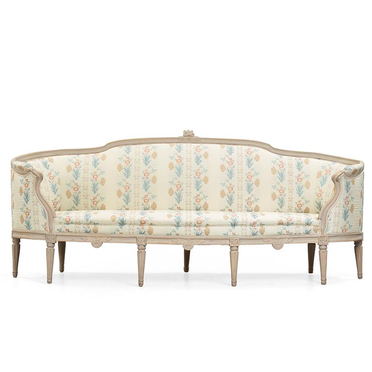 A Gustavian late 18th century sofa.