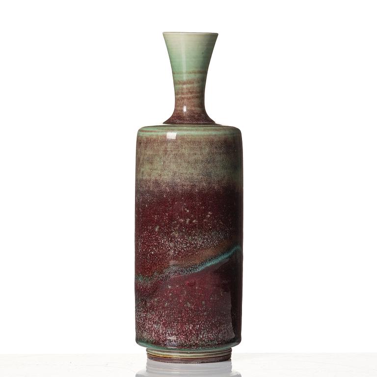 Berndt Friberg, a stoneware vase, Gustavsberg studio, Sweden 1979.