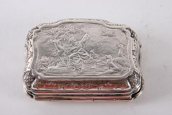 DOSA, silver, rokokostil, 1800-tal.