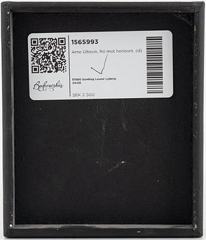 Arne Olsson, Rö mot horisont.