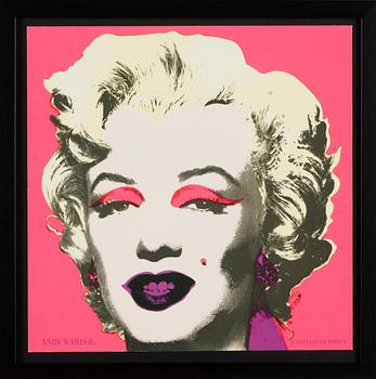 ANDY WARHOL, "MARILYN (ANNOUNCEMENT)".