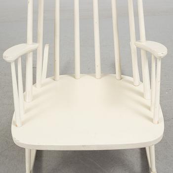 A 'Gunga Din' rocking chair by Gillis Lundgren for Ikea.