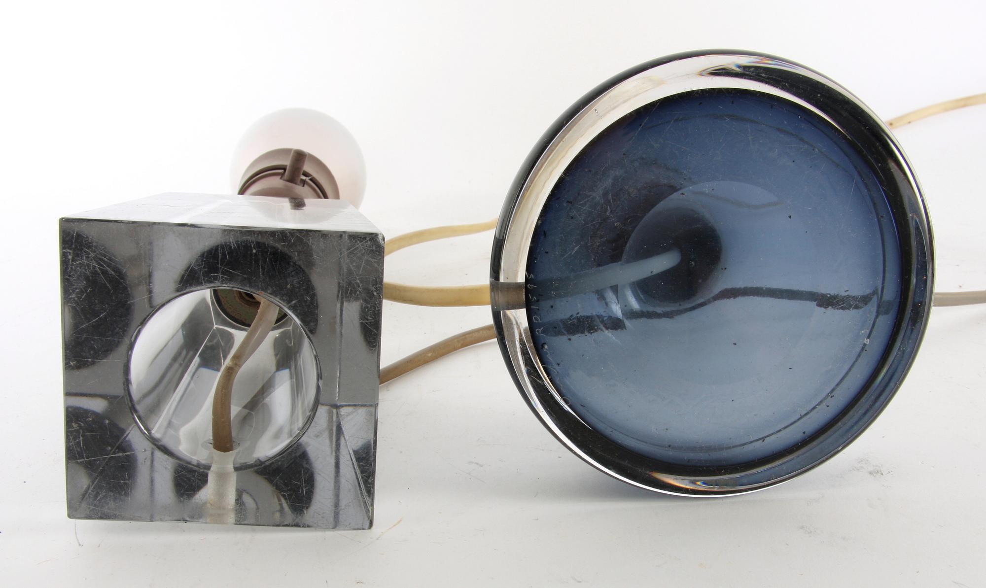 BORDSARMATURER, 2 st, Orrefors.