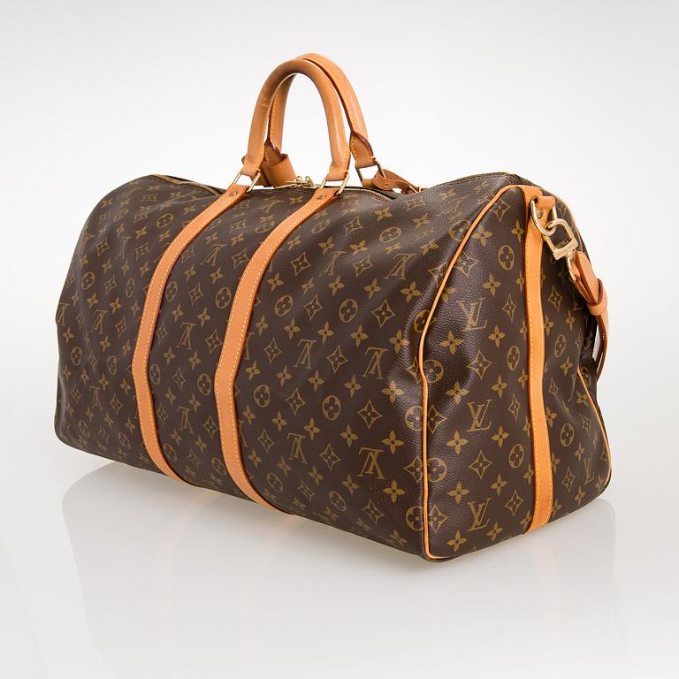 LOUIS VUITTON, "Keepall 55 Bandoulière", VÄSKA.