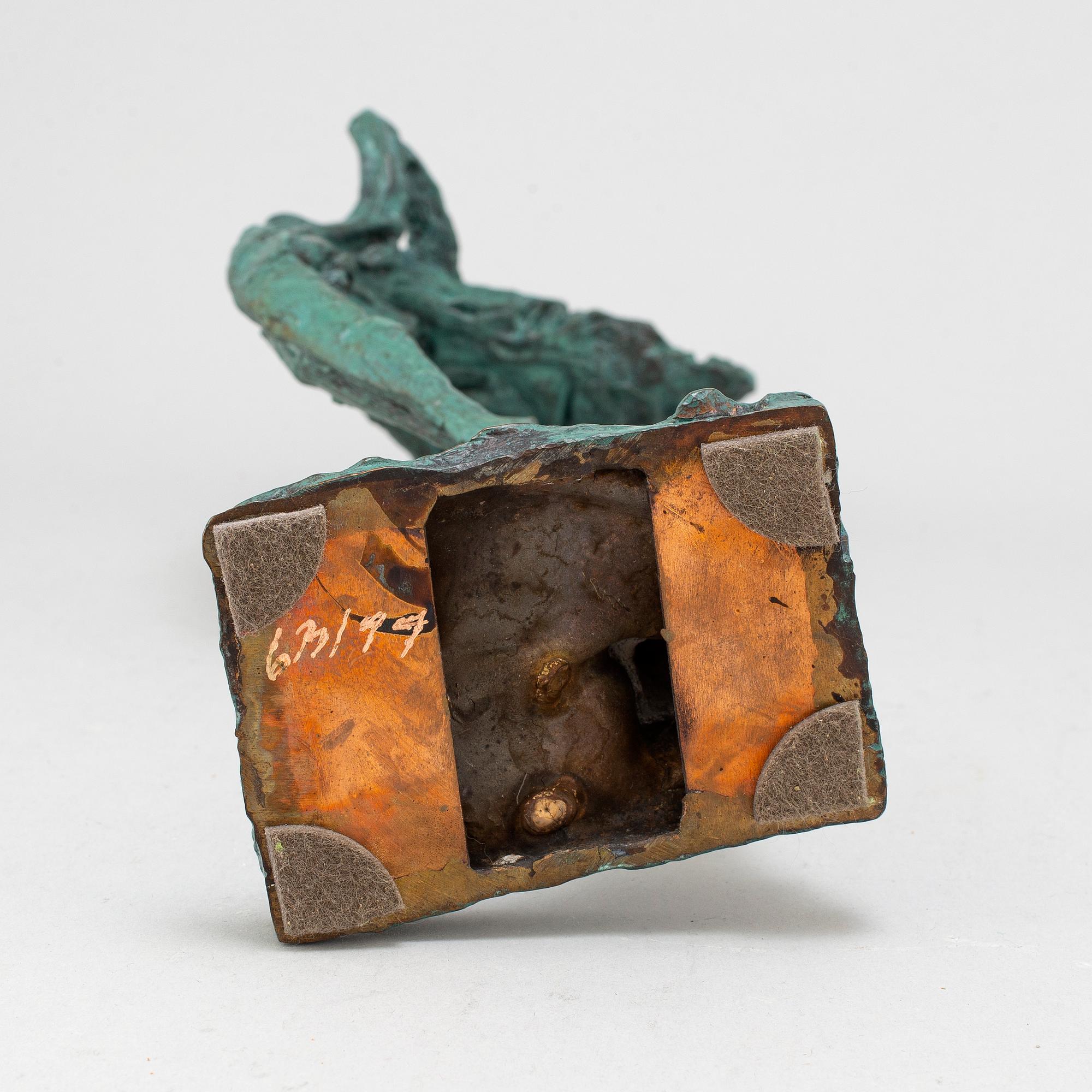 RICHARD BRIXEL, Skulptur, signerad. Höjd 38 cm.