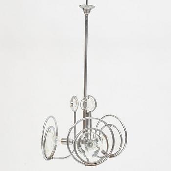 Ceiling lamp, likely from France, second half of the 20th Century.