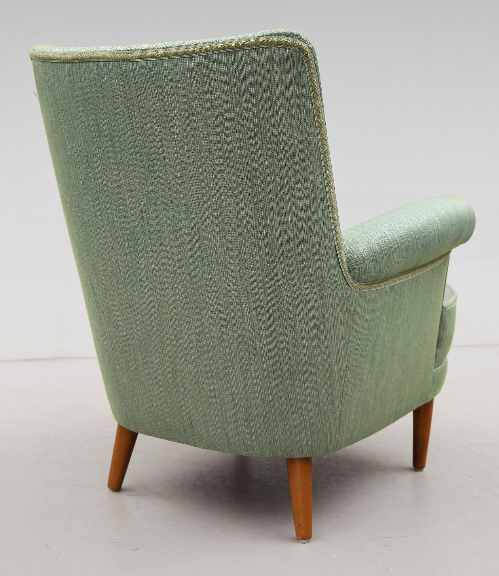 FÅTÖLJ, "Hemmakväll", Carl Malmsten, 1900-talets andra hälft.