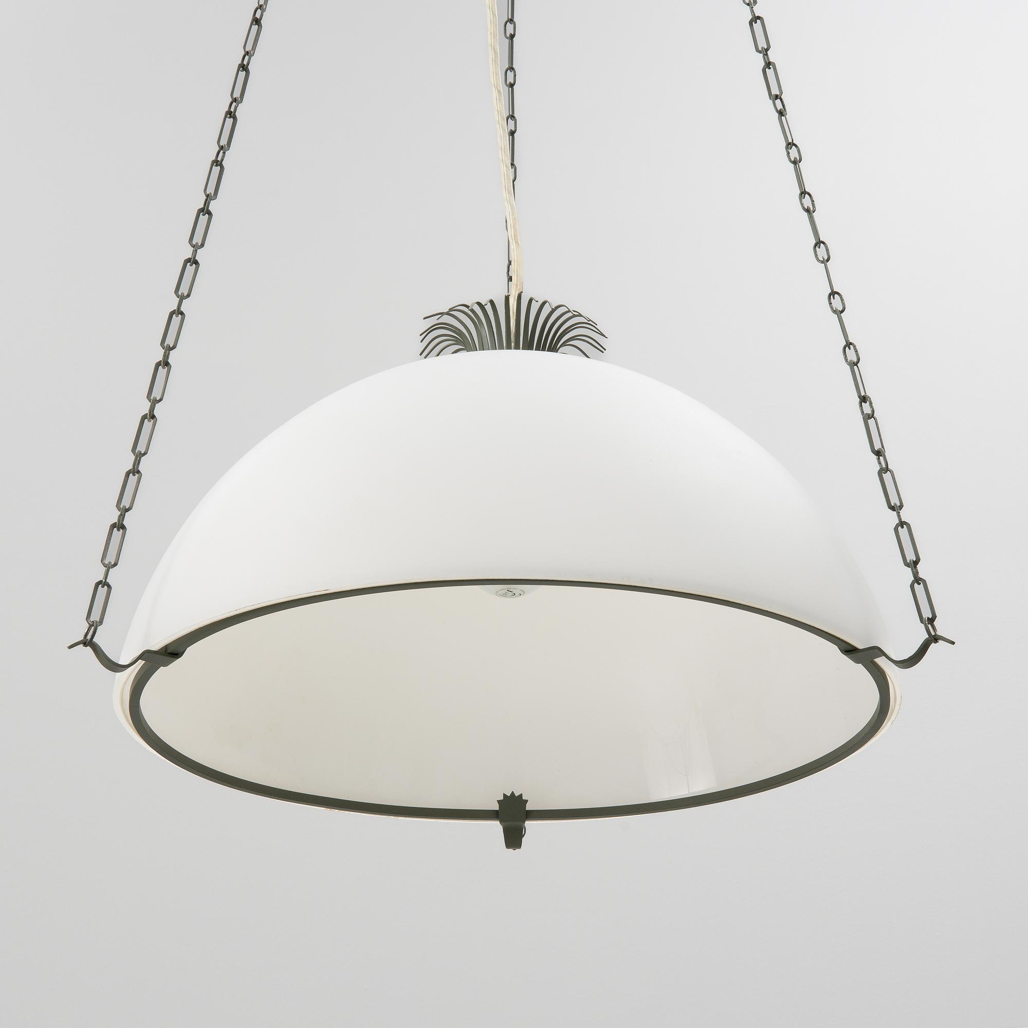 Gunnar Asplund, ceiling lamp, "Asplund", Ateljé Lyktan, second half of the 20th century.