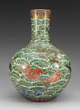 A chinese vase.