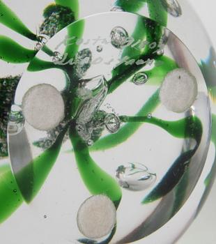 BREVPRESS OCH VAS, glas, bl a Vicke Lindstrand, Kosta.