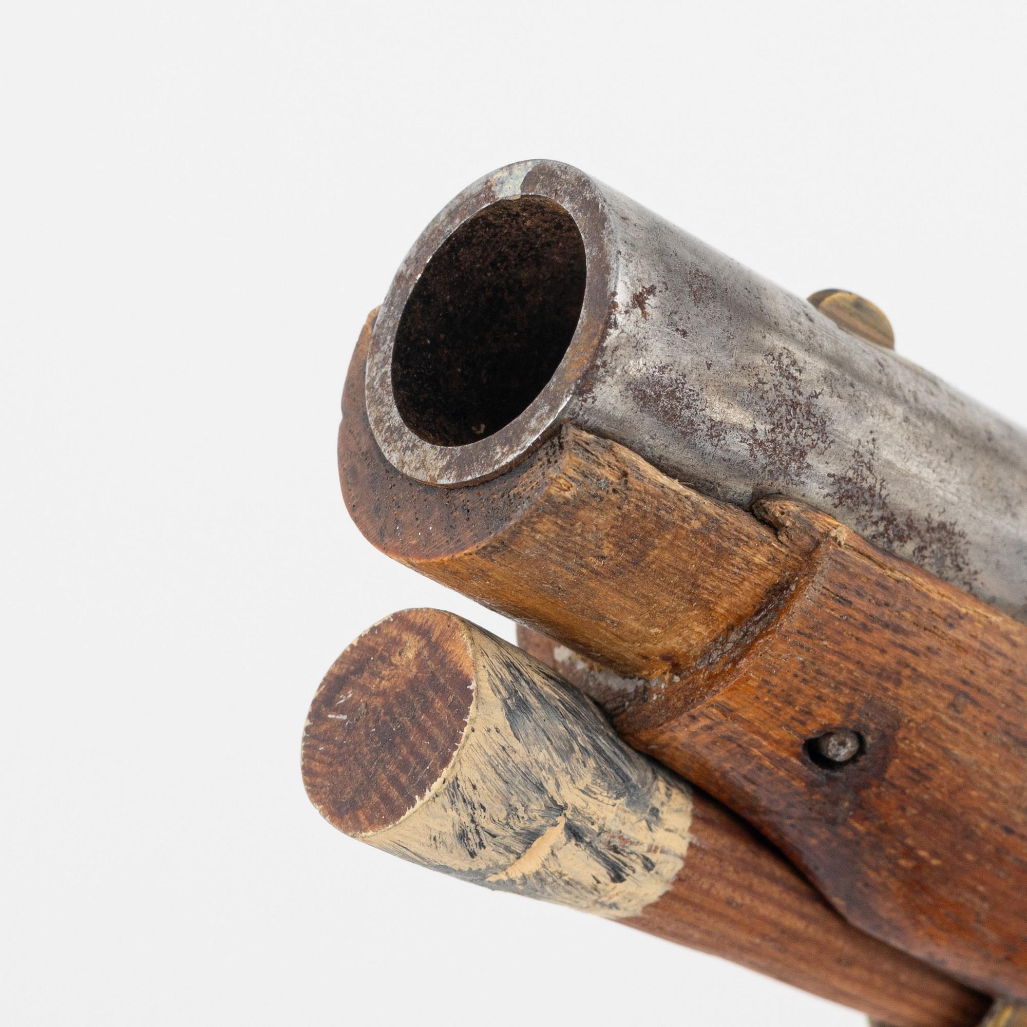 A pair of percussion pistols, Sweden, first half of the 19th Century.