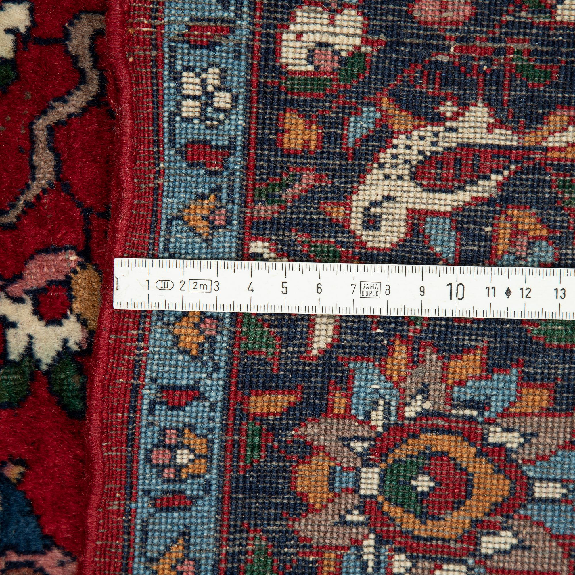 A carpet, oriental, figural, ca 199 x 119 cm.
