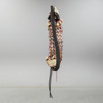 Carouschka Streijffert, skulptur, ur serien Ticketscollage.